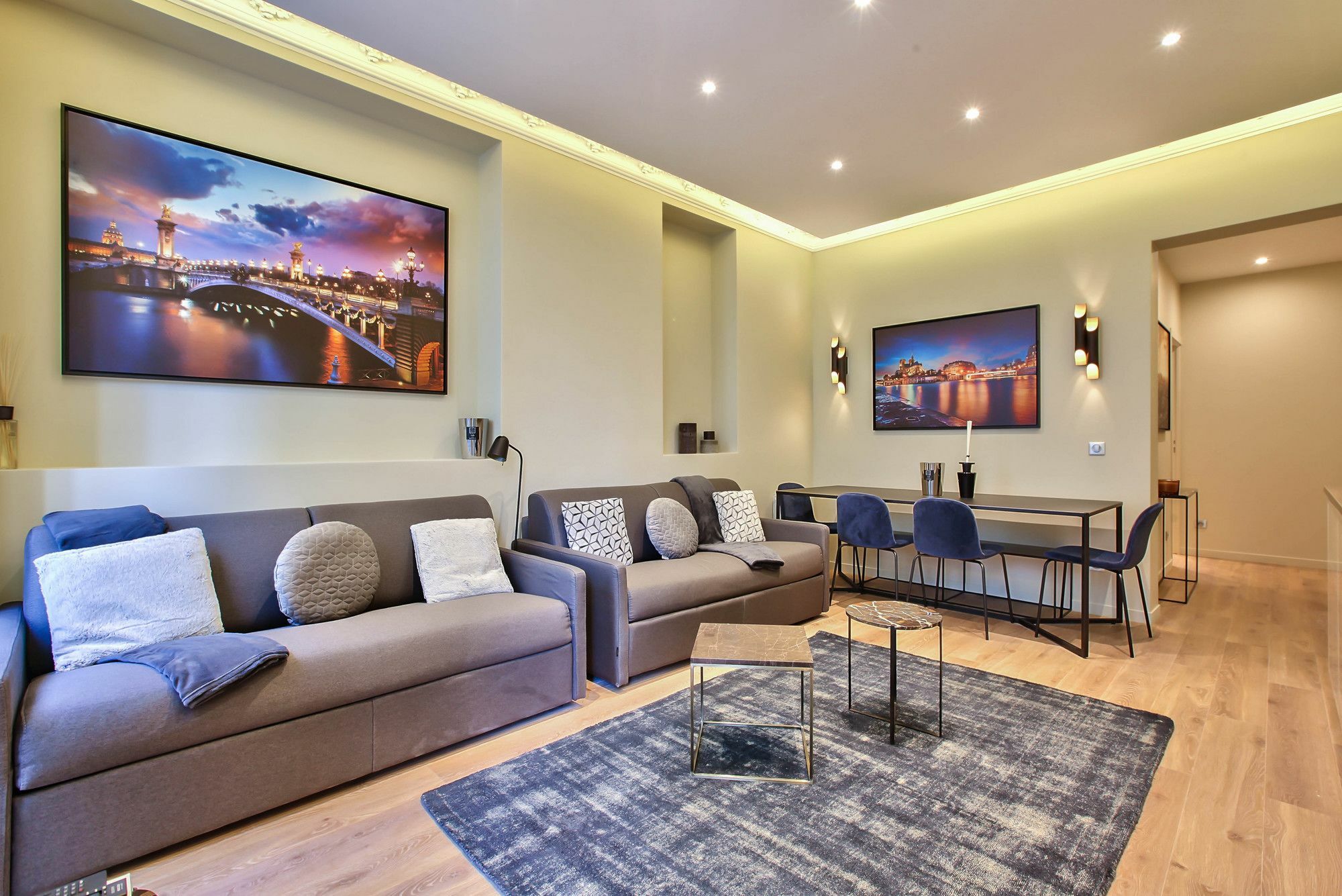 61- Big Luxury Parisian Flat 2Dd Apartment Luaran gambar